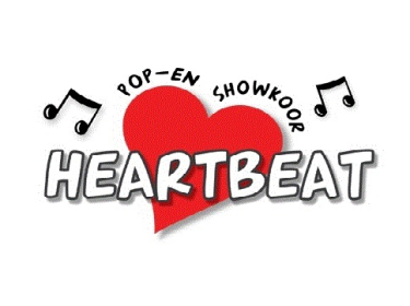 Logo Pop- en showkoor Heartbeat 